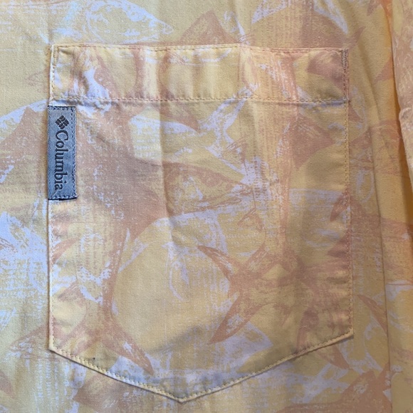 Columbia Mens PFG fishing shirt L short sleeve - Picture 4 of 8